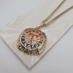 Texas Rangers 2011 Fan Edition‎ Gold Necklace